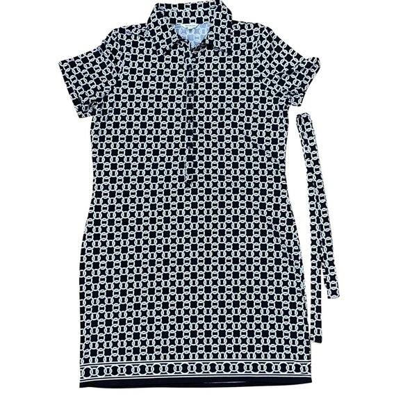 MAX STUDIO BIZ CASUAL DRESS WITH BELT in XL - Picture 1 of 7